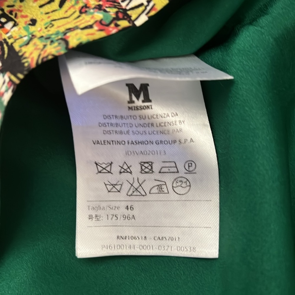 Missoni silk multi colored dress - Picture 4 of 4
